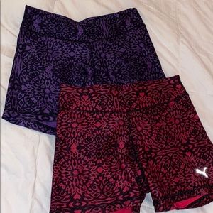 Puma spandex shorts